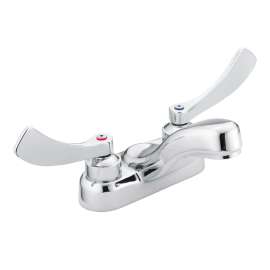 M-DURA Chrome two-handle lavatory faucet