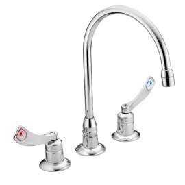 M-DURA Chrome two-handle kitchen faucet