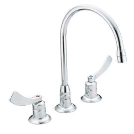 M-DURA Chrome two-handle kitchen faucet