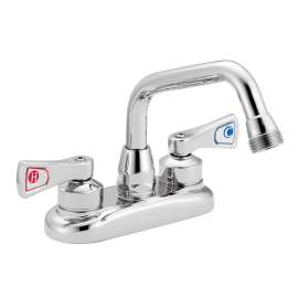 M-DURA Chrome two-handle utility faucet