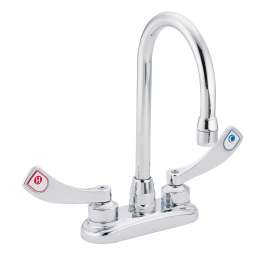 M-DURA Chrome two-handle pantry faucet