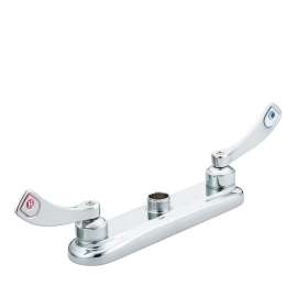 M-DURA Chrome two-handle kitchen faucet