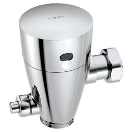 M-POWER Chrome electronic flush valve 1 1/2" water closet retro fit