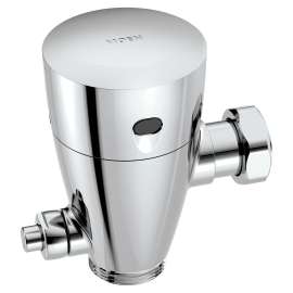 M-POWER Chrome electronic flush valve 1 1/2" water closet retro fit