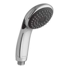 Commercial Moen Chrome Handheld Shower Single Function with NonPositive Pause (9.75" L x 5.38"W x 3.75")