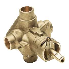 Commercial 1/2" CC connection without integral stops