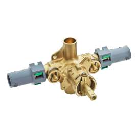 Commercial 1/2" CPVC connection with integral stops