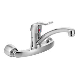 M-DURA Chrome one-handle kitchen faucet