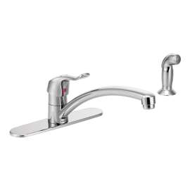 M-DURA Chrome one-handle kitchen faucet