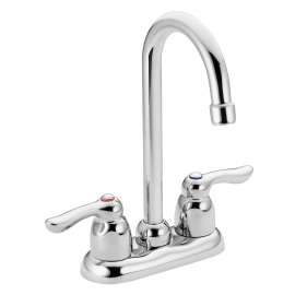 M-BITION Chrome two-handle pantry faucet