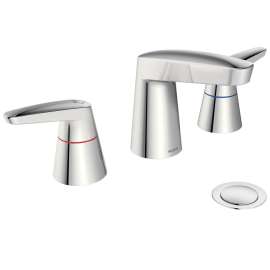 M-DURA Chrome two-handle lavatory faucet, 9223F05