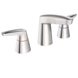 M-Dura Chrome Two-Handle Bathroom Faucet, 9223F12