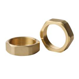 Moen Flo Brass Union Nuts, 1.25" for Shutoff