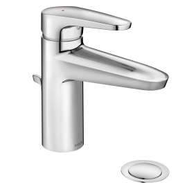 M-DURA Chrome one-handle lavatory faucet