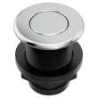 chrome disposal air switch button, AS-4201-CH