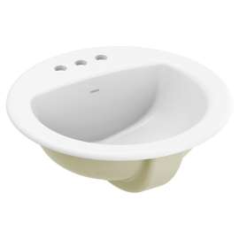 Moen Oval Drop-in Bathroom Sink