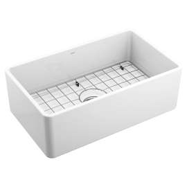 Host 30" Fireclay Undermount Apron Front Single Bowl Sink