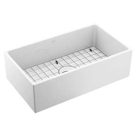 Host 33" Fireclay Undermount Apron Front Single Bowl Sink