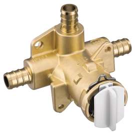Includes bulk pack Posi-Temp(R) 1/2" crimp ring PEX connection pressure balancing, FP62325PF