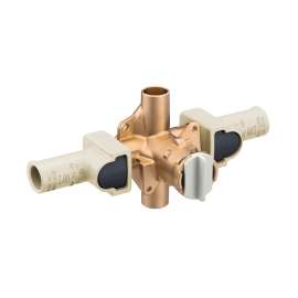 Includes bulk pack Posi-Temp(R) 1/2" CPVC cpvc inlets/cc outlets connection pressure balancing, FP62340