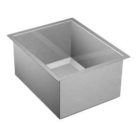16"x20" stainless steel 16 gauge single bowl sink, G16430