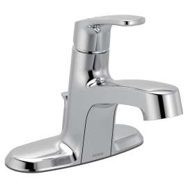 Chateau Chrome one-handle low arc bathroom faucet