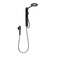 Moen Spa Shower Matte Black Two-Function 7.9" Diameter Spray Head Standard With Handshower, N207C0BL