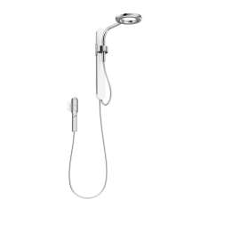 Moen Spa Shower Matte Black Two-Function 7.9" Diameter Spray Head Standard With Handshower, N207C0CH