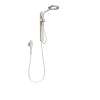 Moen Spa Shower Matte Black Two-Function 7.9" Diameter Spray Head Standard With Handshower, N207C0SRN