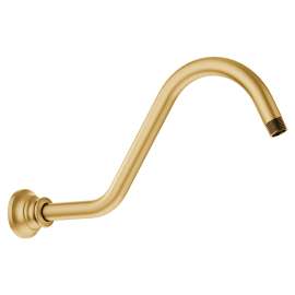 Waterhill Brushed gold 14" Shower Arm