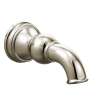Weymouth Polished nickel Non-Diverter Spout