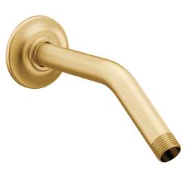 Moen Brushed gold shower arm