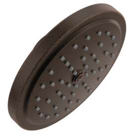 Moen Oil rubbed bronze one-function 6-3/4" diameter spray head rainshower