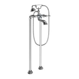 Weymouth Two-Handle Tub Filler including Handheld Shower