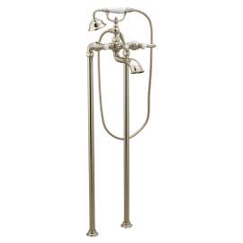 Weymouth Two-Handle Tub Filler including Handheld Shower
