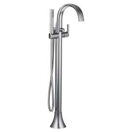 Doux Chrome One-Handle Tub Filler including Handheld Shower