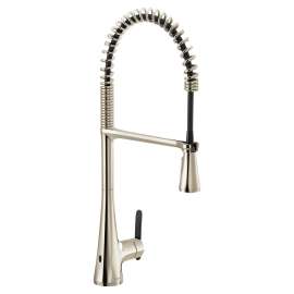 Sinema MotionSense Wave One-Handle Pre-Rinse Spring Touchless Kitchen Faucet, S5235EWNL