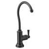 Sip Traditional Matte black One-Handle High Arc Beverage Faucet
