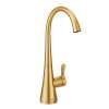 Sip Transitional Brushed gold One-Handle High Arc Beverage Faucet