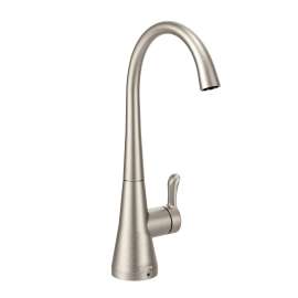 Sip Transitional Spot resist stainless One-Handle High Arc Beverage Faucet