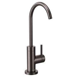Sip Modern Black stainless one-handle high arc beverage faucet