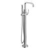 Cambium Chrome one-handle tub filler includes hand shower