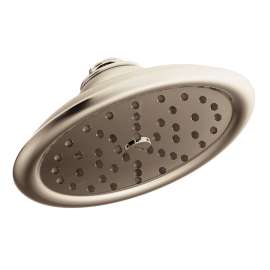 Moen Polished nickel one-function 7" diameter spray head rainshower