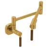 Brushed gold two-handle kitchen faucet, S6652BG