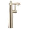 Flara Brushed Nickel One-Handle High Arc Bathroom Faucet