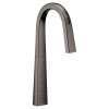 Nio Black stainless one-handle high arc pulldown kitchen faucet, S70005EV2BLS