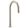 Apphia Polished nickel one-handle high arc pulldown kitchen faucet, S70909EV2NL