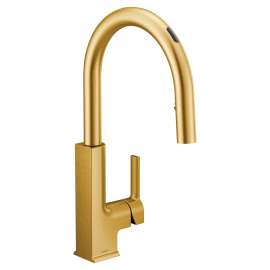 STō Smart Kitchen One-Handle High Arc Pulldown Kitchen Faucet, S72308EVBG