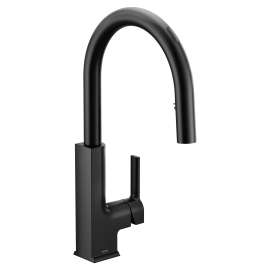 STō Smart Kitchen One-Handle High Arc Pulldown Kitchen Faucet, S72308EVBL