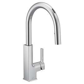 STō Smart Kitchen One-Handle High Arc Pulldown Kitchen Faucet, S72308EVC